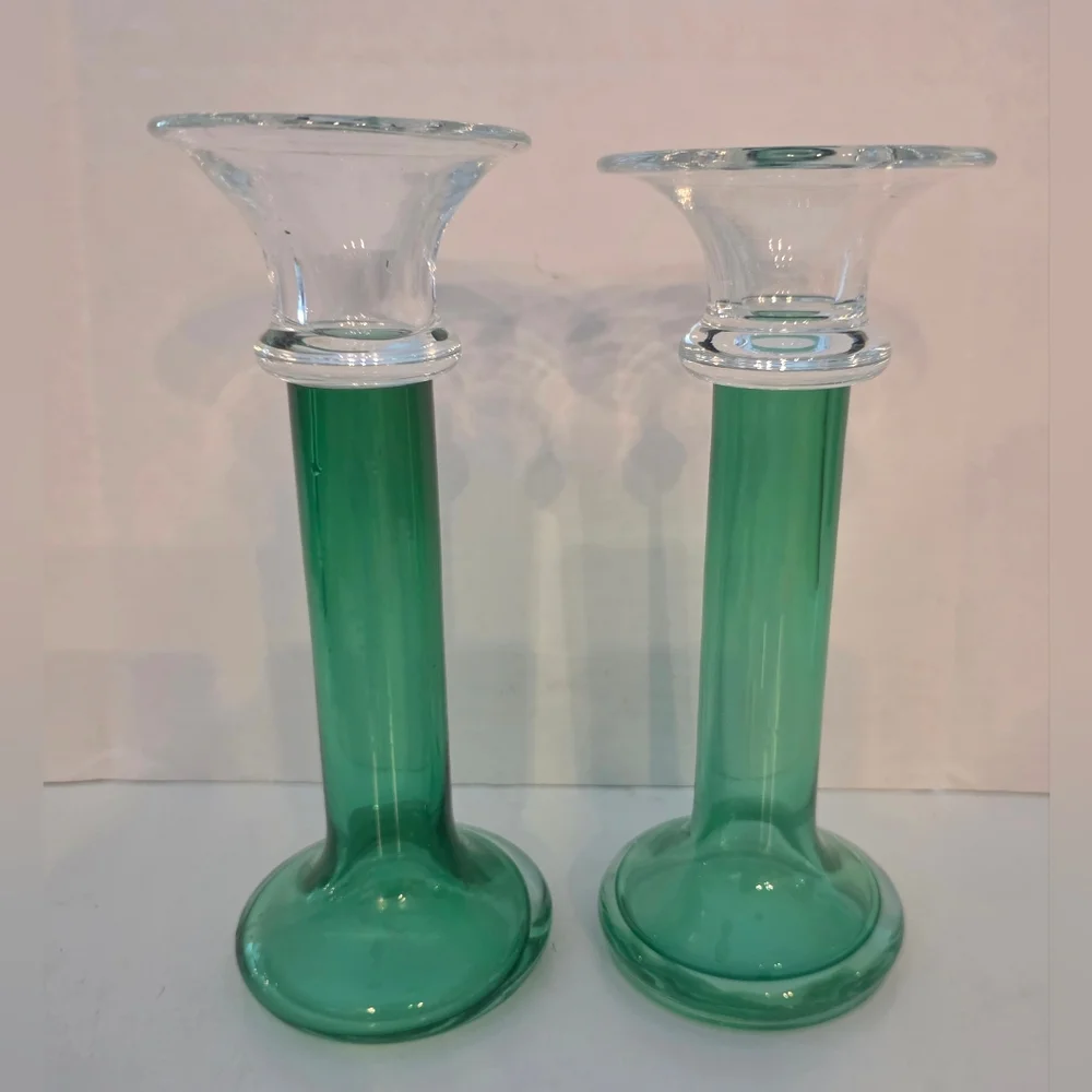 Crate & Barrel Polish Hand Blown Glass 8